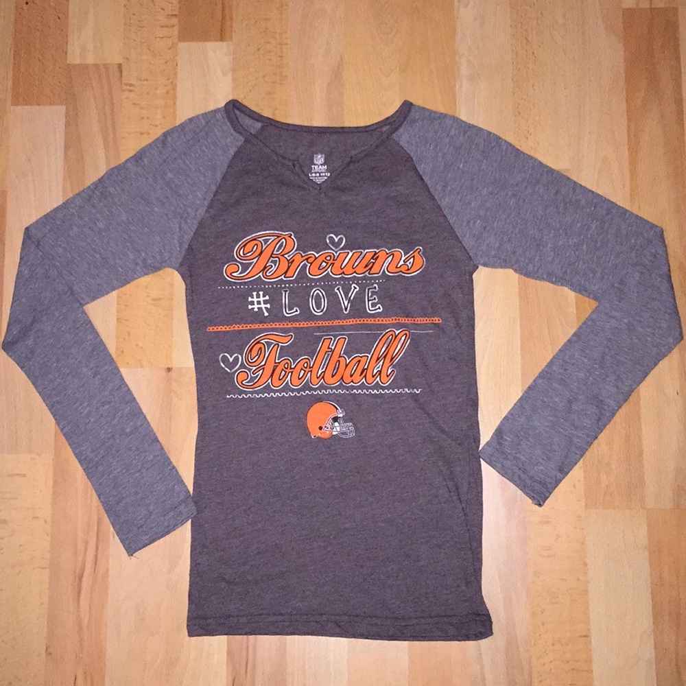 🏈 NWOT - NFL Browns Tee (Girls)